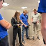 GVSU Laker Racing Formula SAE team visits the Arrow McLaren IndyCar factory in Indianapolis